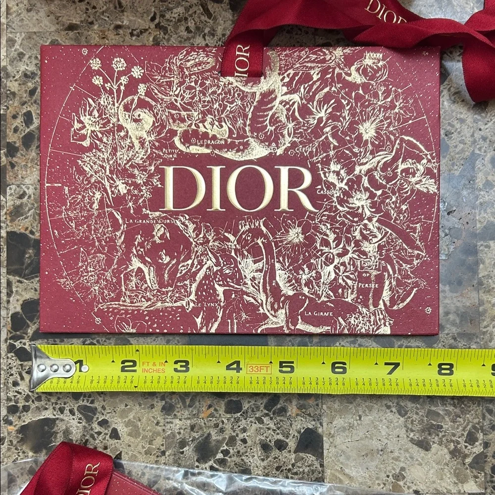 Dior Luxurious Red and Gold thick 2 bags - Picture 7 of 9